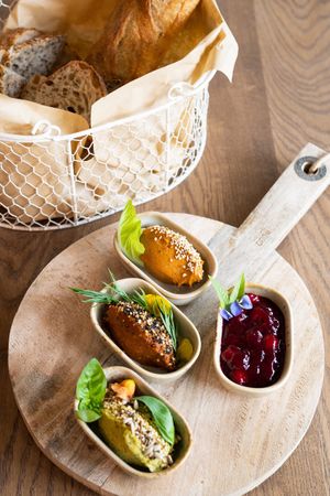 Selection of spreads 🌱 at Zakwasownia in Gdansk