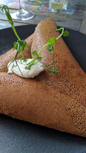 Pancake at Zakwasownia in Gdansk