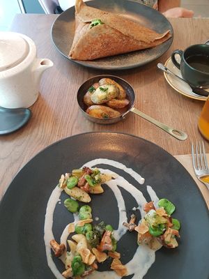 Kopytka at Zakwasownia in Gdansk