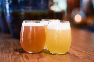 Kombucha nitro at Zakwasownia in Gdansk