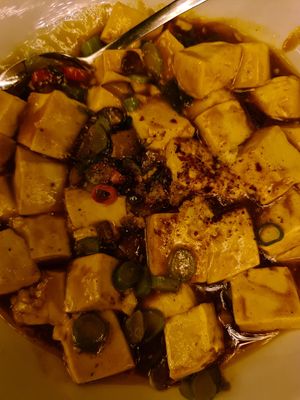 Mapo tofu at Happy Boy  in Fortitude Valley