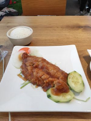  at Happy Veggie Restaurant in New York City