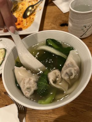   at Happy Veggie Restaurant in New York City