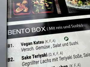veg*n options  at Moon Sushi Bar in Bad Neustadt An Der Saale