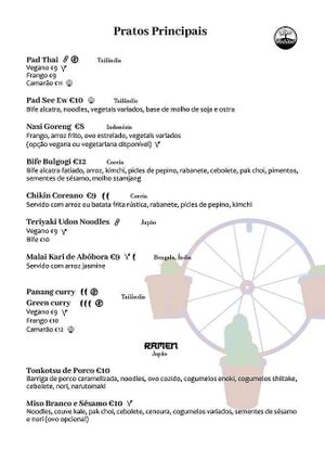 Novo menu  at Habitat in Leiria
