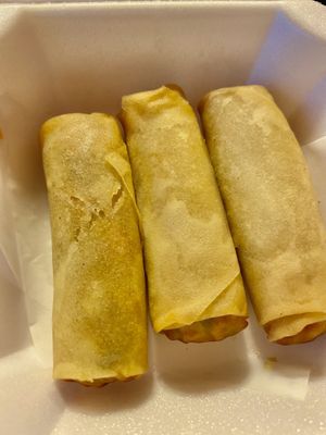 Vegetable spring rolls at Ito in Florence