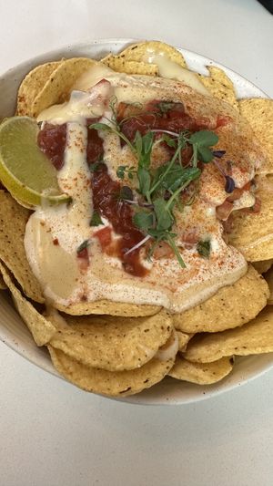 Vegan Nachos  at BARE - Bites Bowls & Brews in Bowral