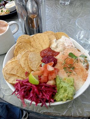 Vegan nachos at BARE - Bites Bowls & Brews in Bowral
