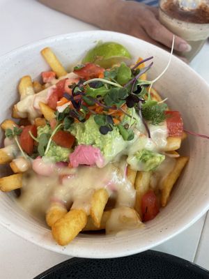 The best loaded fries   at BARE - Bites Bowls & Brews in Bowral