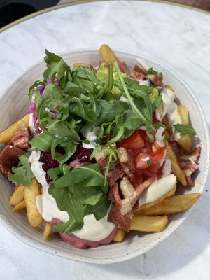 The best loaded fries 👌  at BARE - Bites Bowls & Brews in Bowral