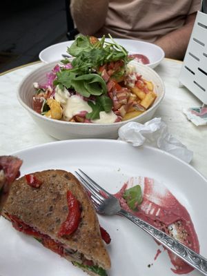 Vegan toastie  at BARE - Bites Bowls & Brews in Bowral