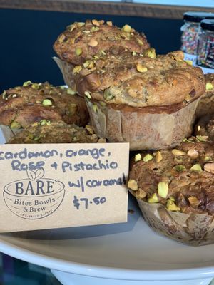 Gluten free vegan muffins  at BARE - Bites Bowls & Brews in Bowral