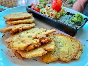 Patacones   at Indómitos Café & Bar in Uvita