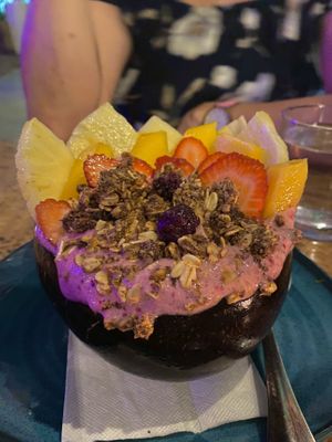 Smoothie bowl   at Indómitos Café & Bar in Uvita