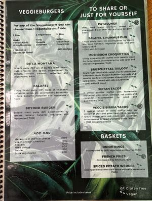 Menu  at Indómitos Café & Bar in Uvita