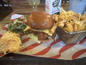   at Hank's Vegan Restaurant in Ipswich