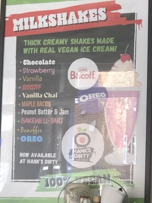   at Hank's Vegan Restaurant in Ipswich