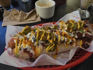  at Hank's Vegan Restaurant in Ipswich