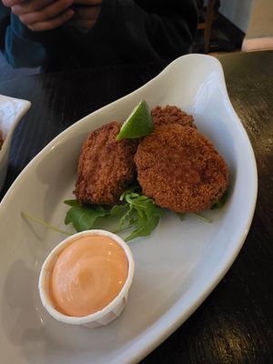  at Hank's Vegan Restaurant in Ipswich