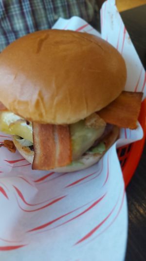  at Hank's Vegan Restaurant in Ipswich