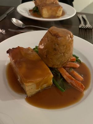   at Hank's Vegan Restaurant in Ipswich