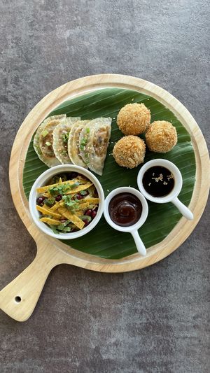 Veganuary Appetizer Platter  #Veganuary at Munch Box by Nidhi in Bangkok