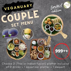 Veganuary promotion  #Veganuary at Munch Box by Nidhi in Bangkok