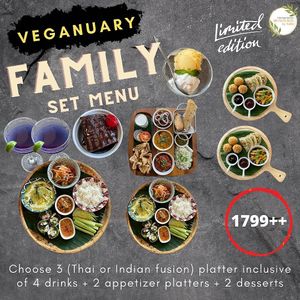 Veganuary promotion  #Veganuary at Munch Box by Nidhi in Bangkok