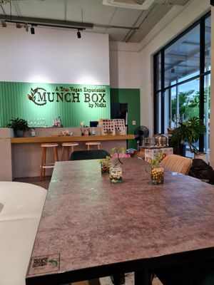 Really nice interior at Munch Box by Nidhi in Bangkok