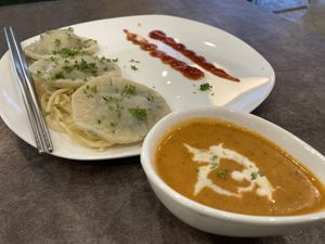 Ravioli al dal sauce   at Munch Box by Nidhi in Bangkok