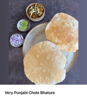 Punjabi Chole Bhature  at Munch Box by Nidhi in Bangkok