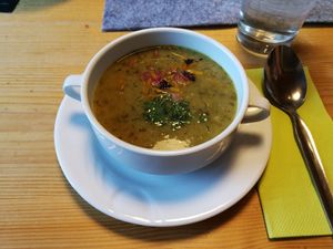 Lauchsuppe at Franz-Fischer-Hütte in Zederhaus