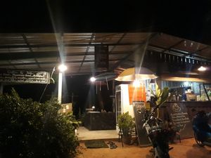 Outside at Uncle Cafe   in Koh Phangan