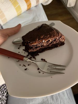 Schoko-Kokos-Kuchen   at Das Kaffeehaus in Hamburg