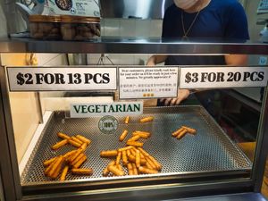 $3 for 20 pieces now at Deep Fried Carrot Cake 现炸萝卜糕 in Central Singapore