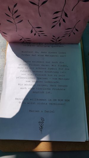  at OM NOM NOM CAFÉ in Munich