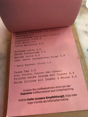 Drinks   at OM NOM NOM CAFÉ in Munich