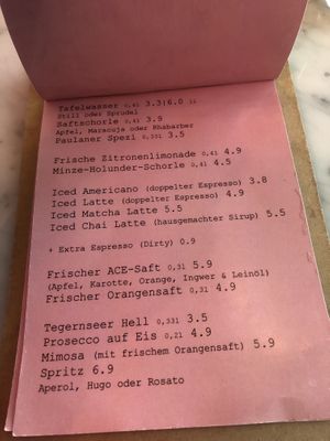 Drinks   at OM NOM NOM CAFÉ in Munich