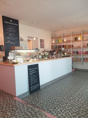 Inside at OM NOM NOM CAFÉ in Munich