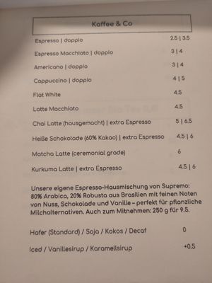 Menu page 4 #Veganuary at OM NOM NOM CAFÉ in Munich