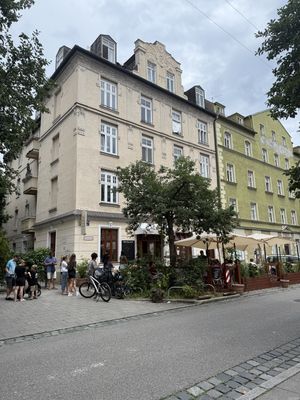 Outside  at OM NOM NOM CAFÉ in Munich