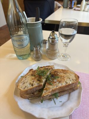 Bacon grilled cheese  at OM NOM NOM CAFÉ in Munich