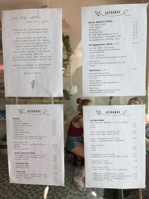 menu at OM NOM NOM CAFÉ in Munich
