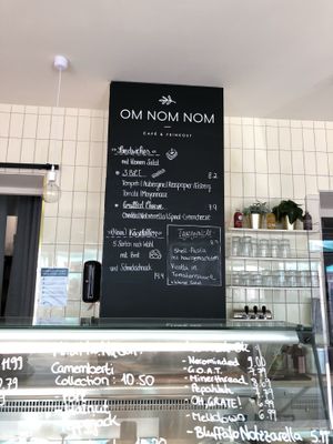 menu at OM NOM NOM CAFÉ in Munich