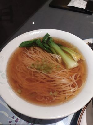 Noodles in soup at Tianchu Miaoxiang - Chaowai in Beijing