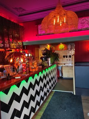 Bar at The Bamboo Room in Hoorn