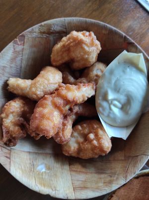 Vegan Shrimp at The Bamboo Room in Hoorn