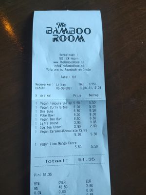 Bill at The Bamboo Room in Hoorn