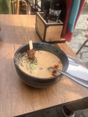 Vegan pinda soep   at The Bamboo Room in Hoorn