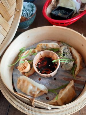 Dimsum at The Bamboo Room in Hoorn